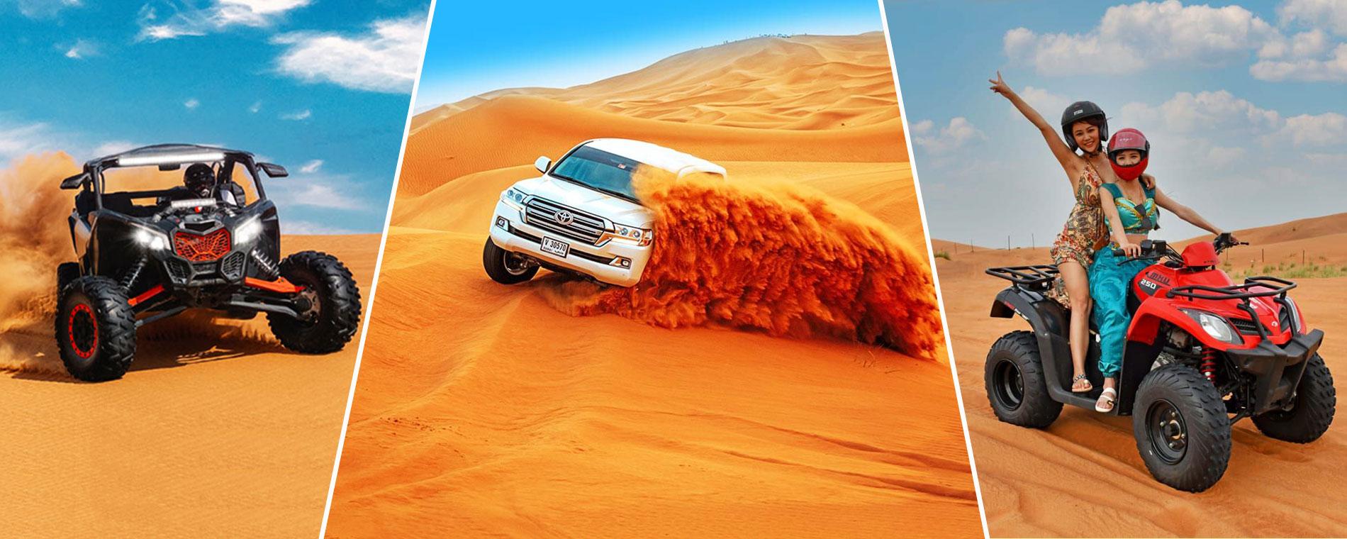 Desert Safari, QuadBike,Dune buggy, Sandboarding & CamelRide 3