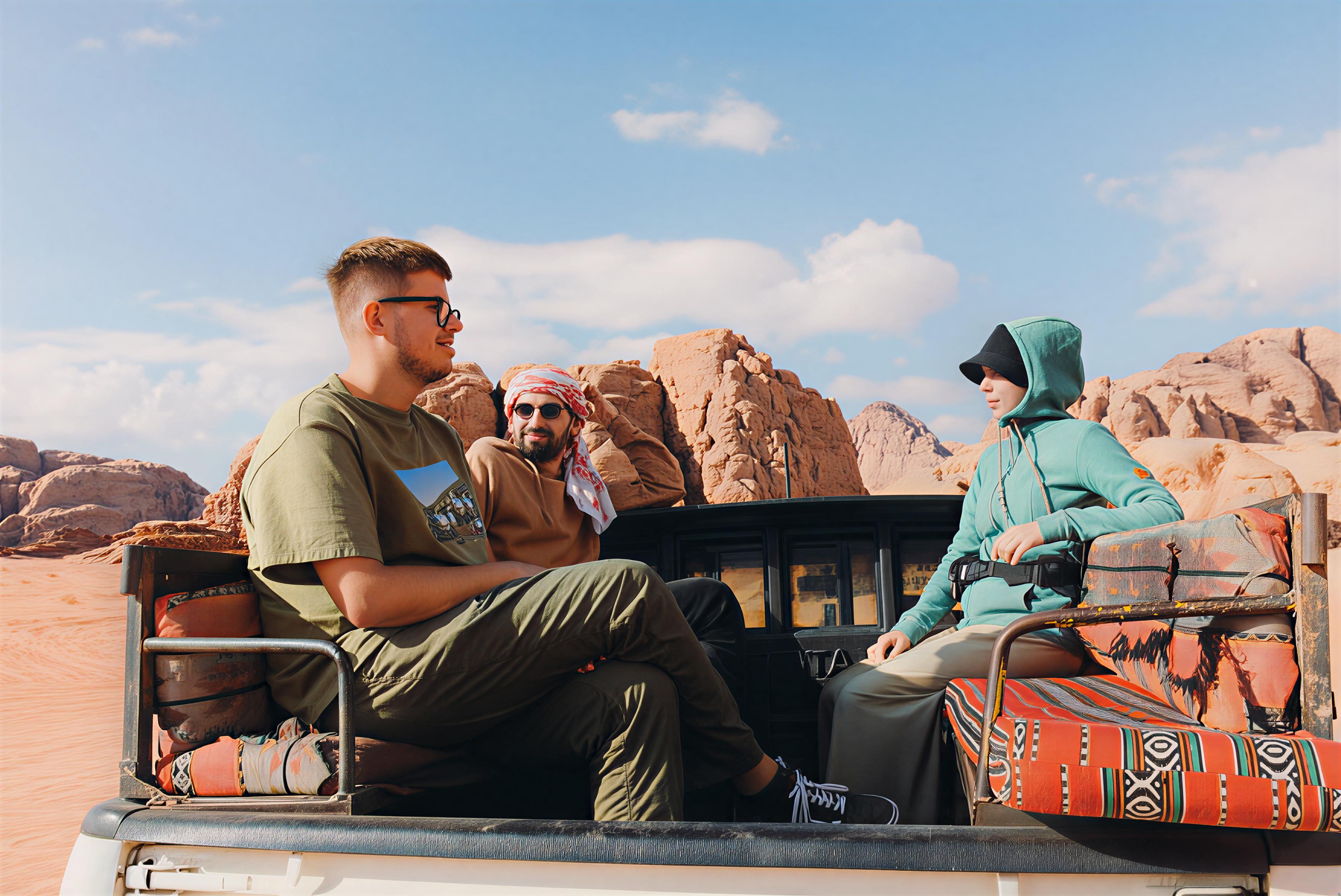 Wadi Rum: Authentic Jeep Tour, Sunset & Bedouin Storytelling