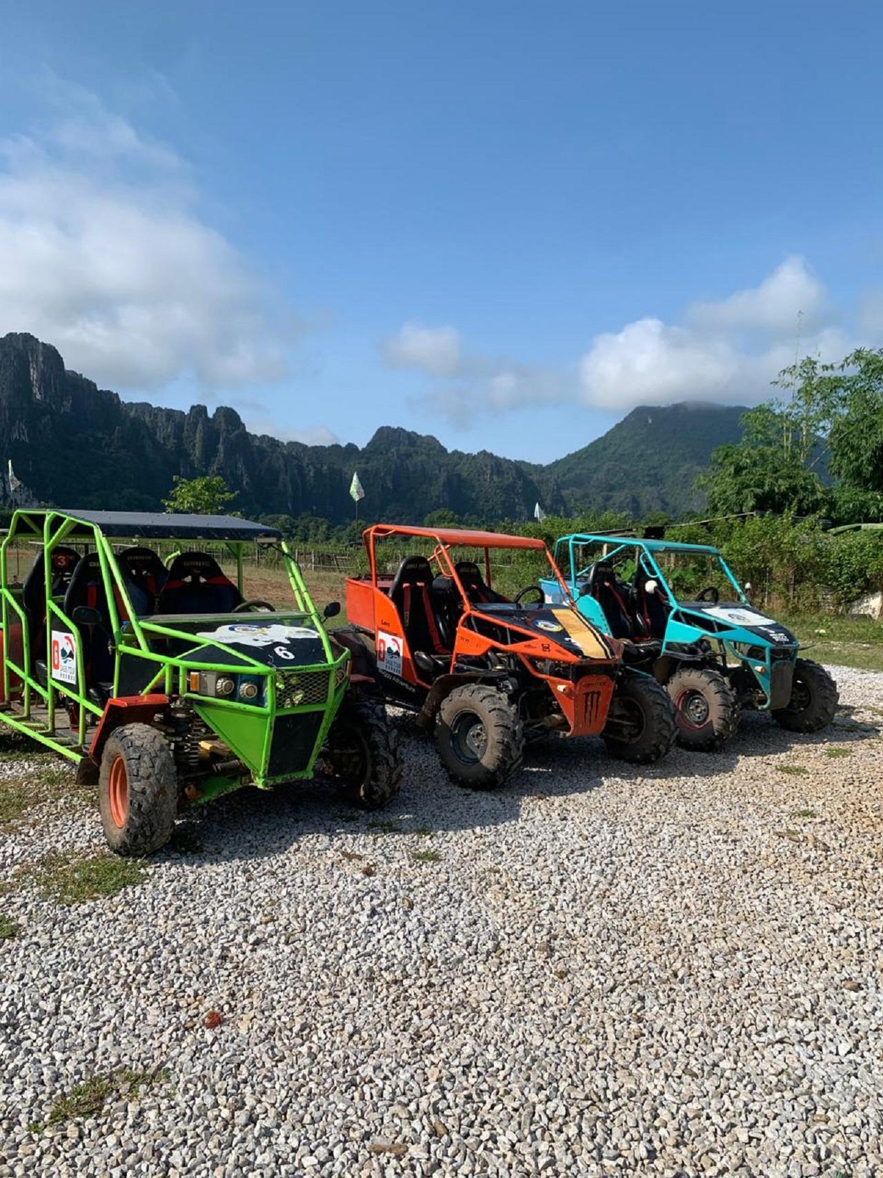 Laos: Full-Day Go-Karting, Jungle Ziplining & Kayaking