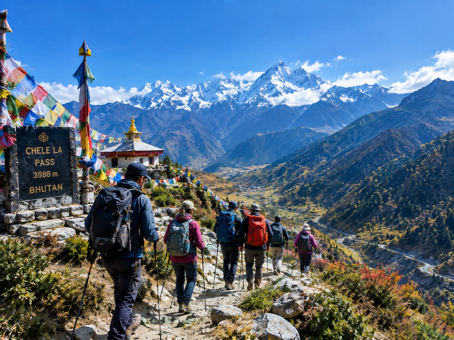 Paro: Chele La Hike to Kila Goenpa- 6 Hours