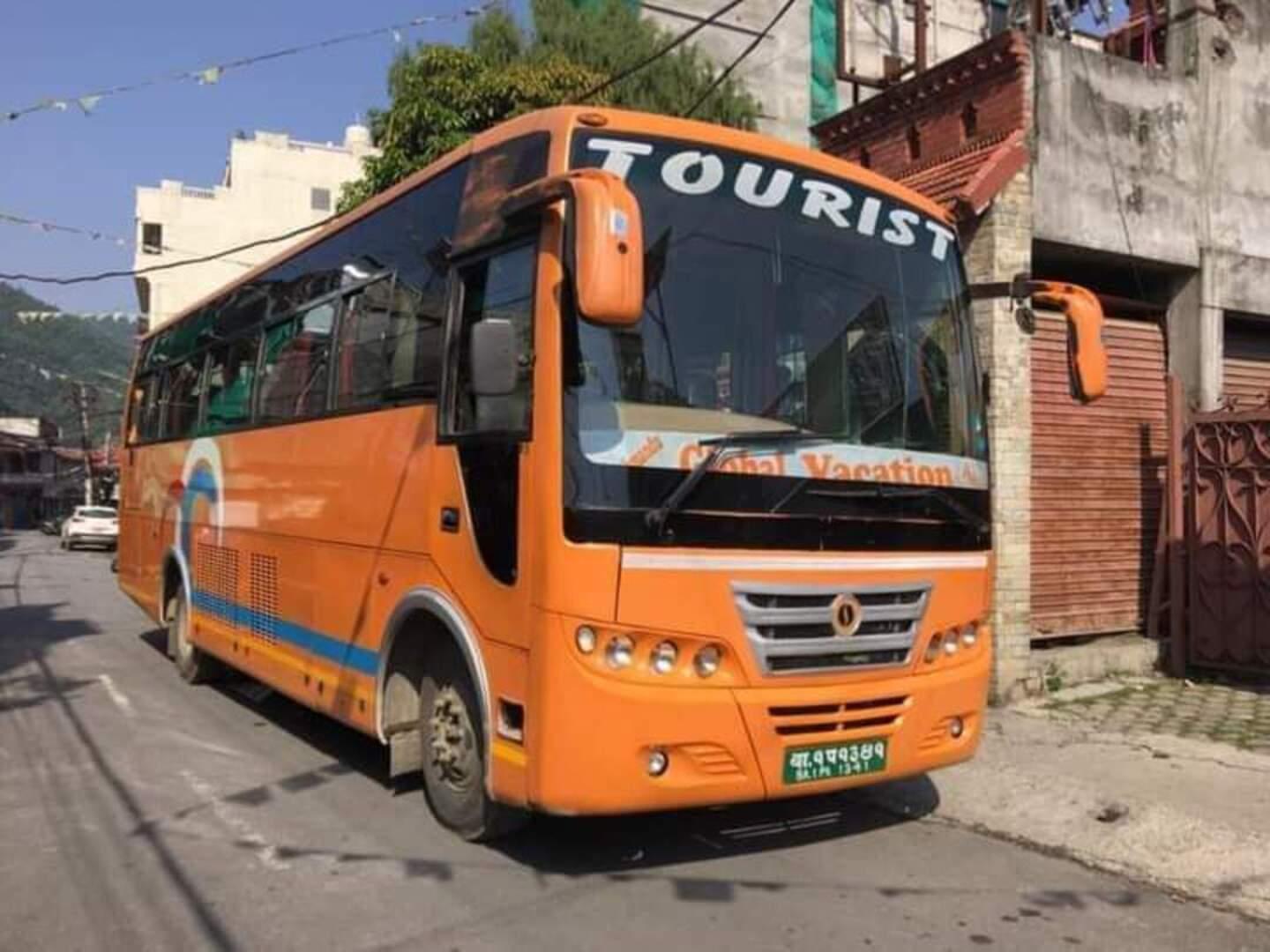 Kathmandu/Pokhara: One-Way Trip by Deluxe Shared Tourist Bus