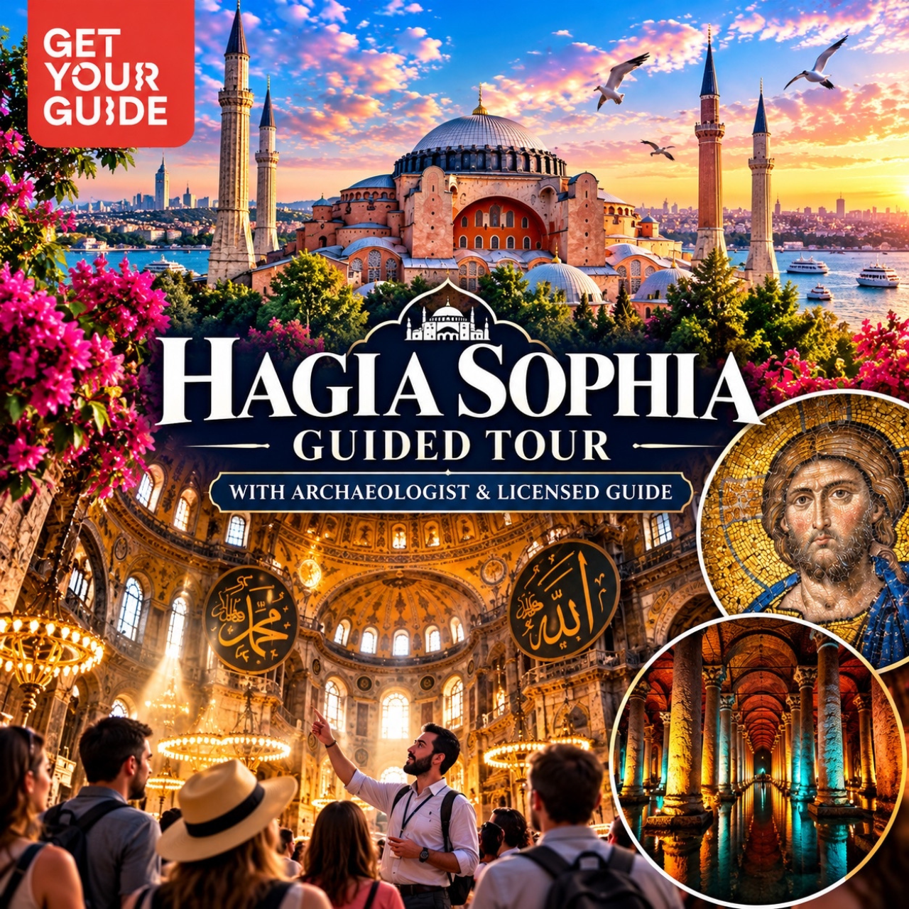 Istanbul: Hagia Sophia Guided Tour with Archaeologist &Guide