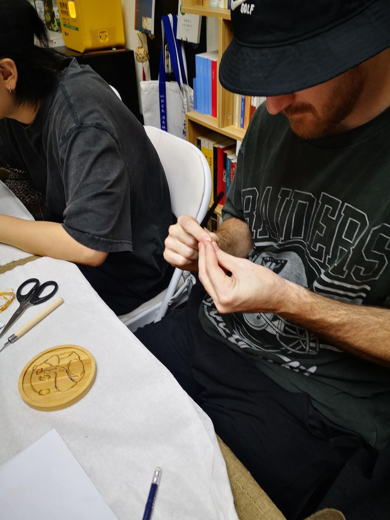 Shanghai: Cloisonné Enamel Coaster Workshop 2