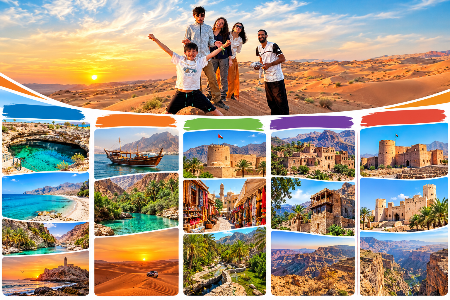 5 Days & 4 Nights Around Trip Tour from Muscat 2