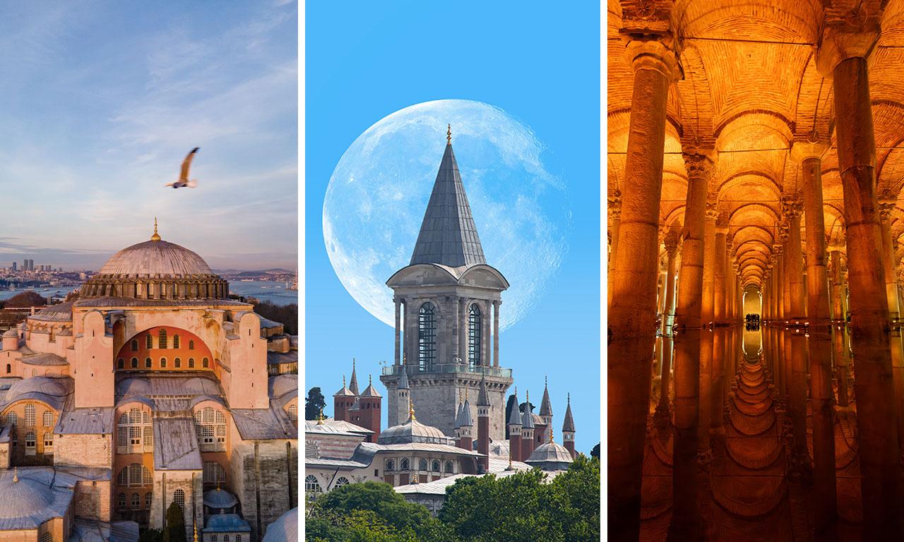 Istanbul: Hagia Sophia, Topkapi & Basilica Cistern Tickets