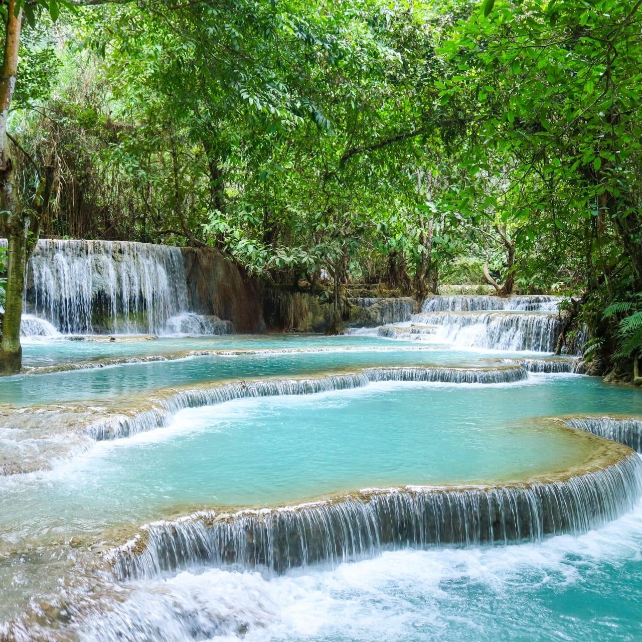 Luang Prabang: Pak Ou Caves & Kuang Si Waterfalls 2