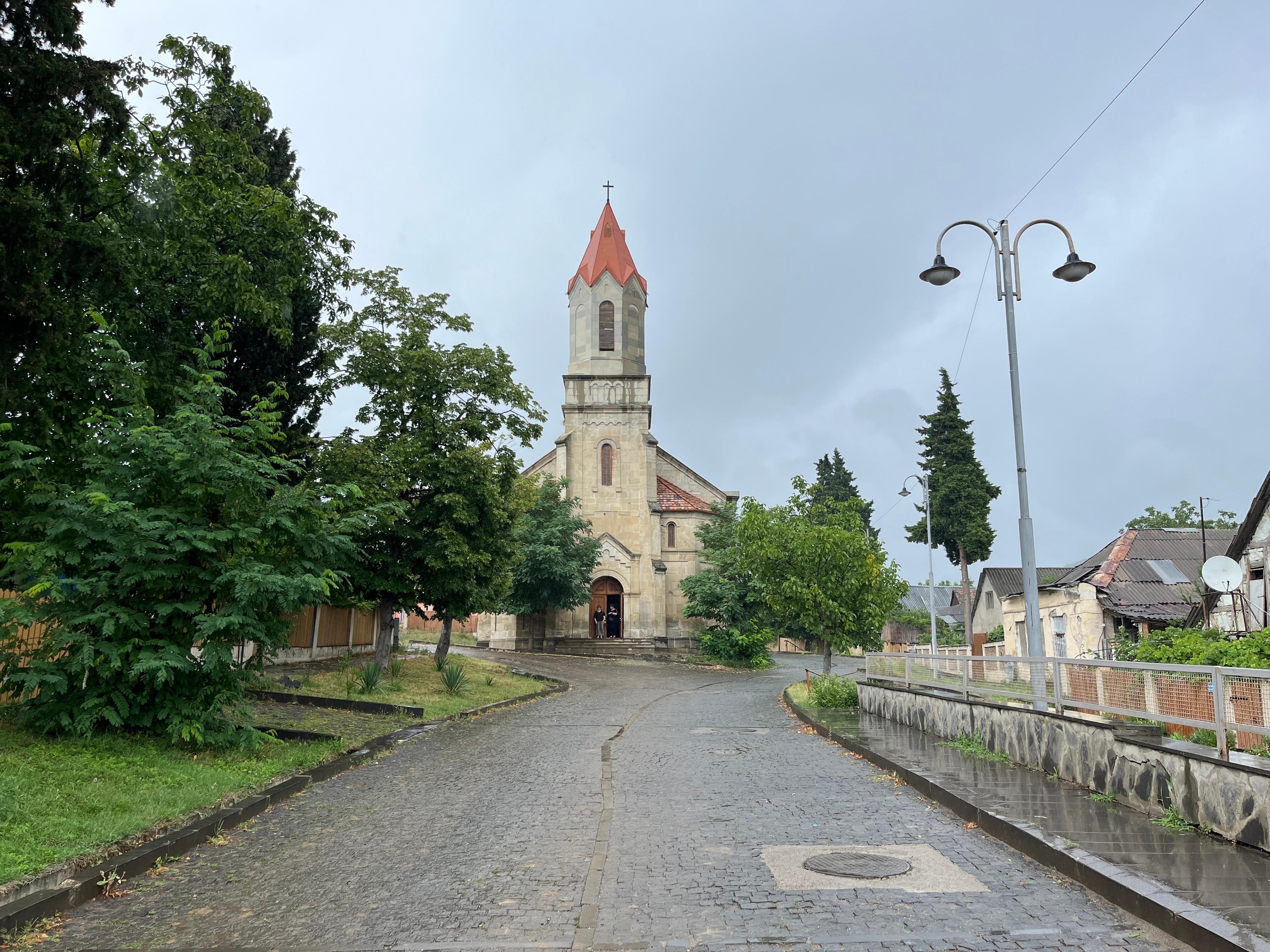 German village in Georgia (Elisabethal) & Wine tasting
