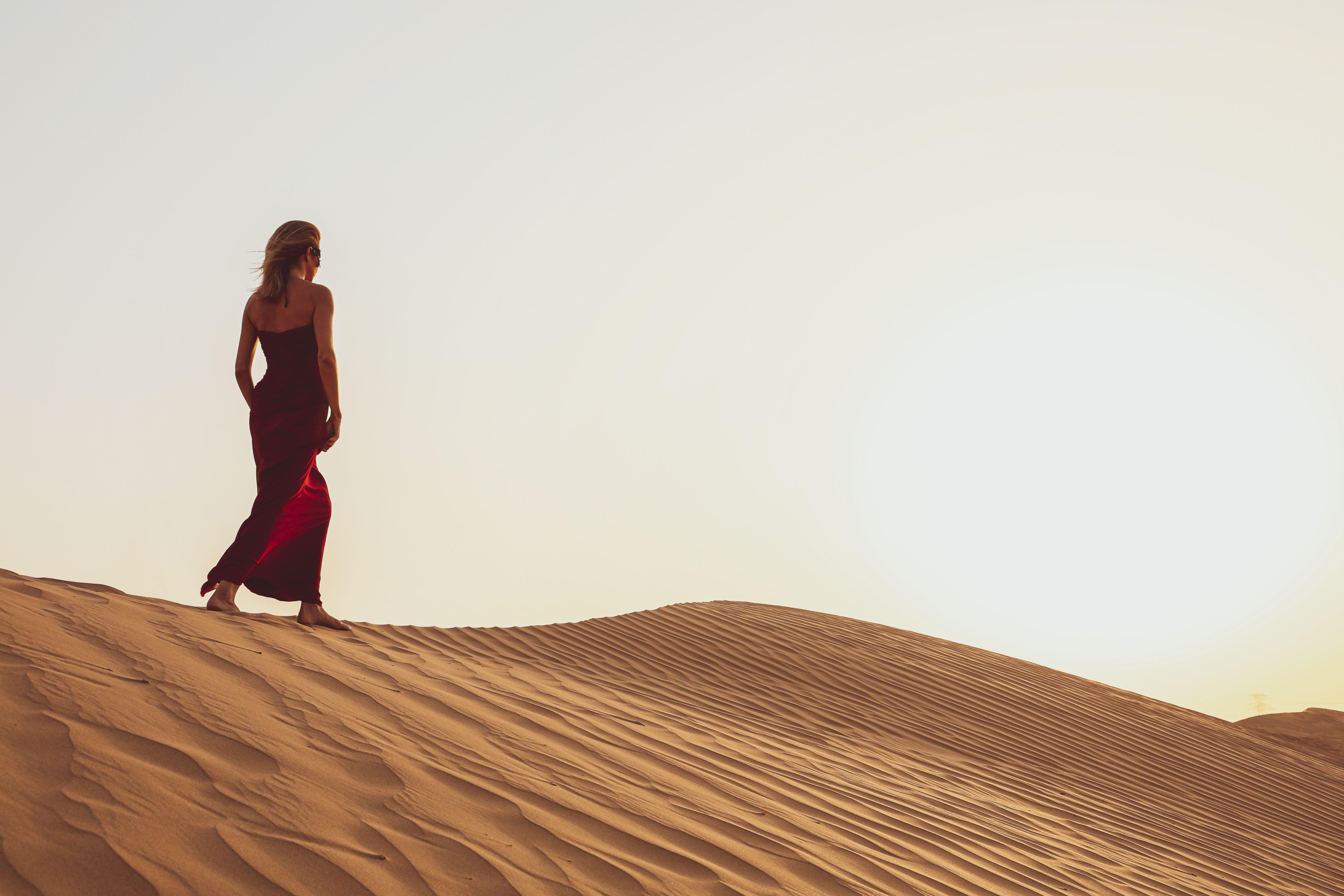 Doha: Private Sunset Safari, Falcon Photo & Scarf Gift 2