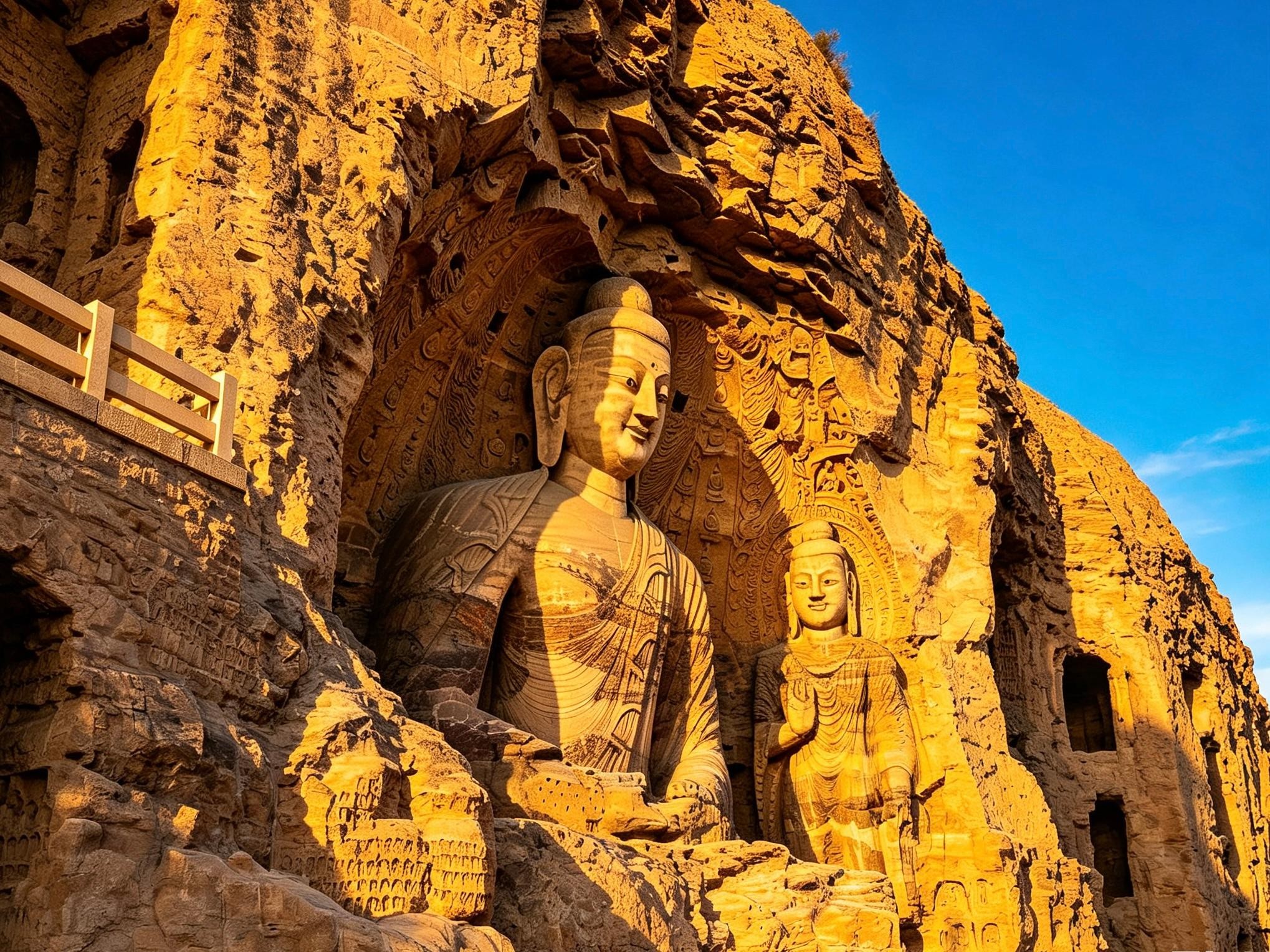 From Beijing: Yungang, Wooden Pagoda & Huayan Temple 2