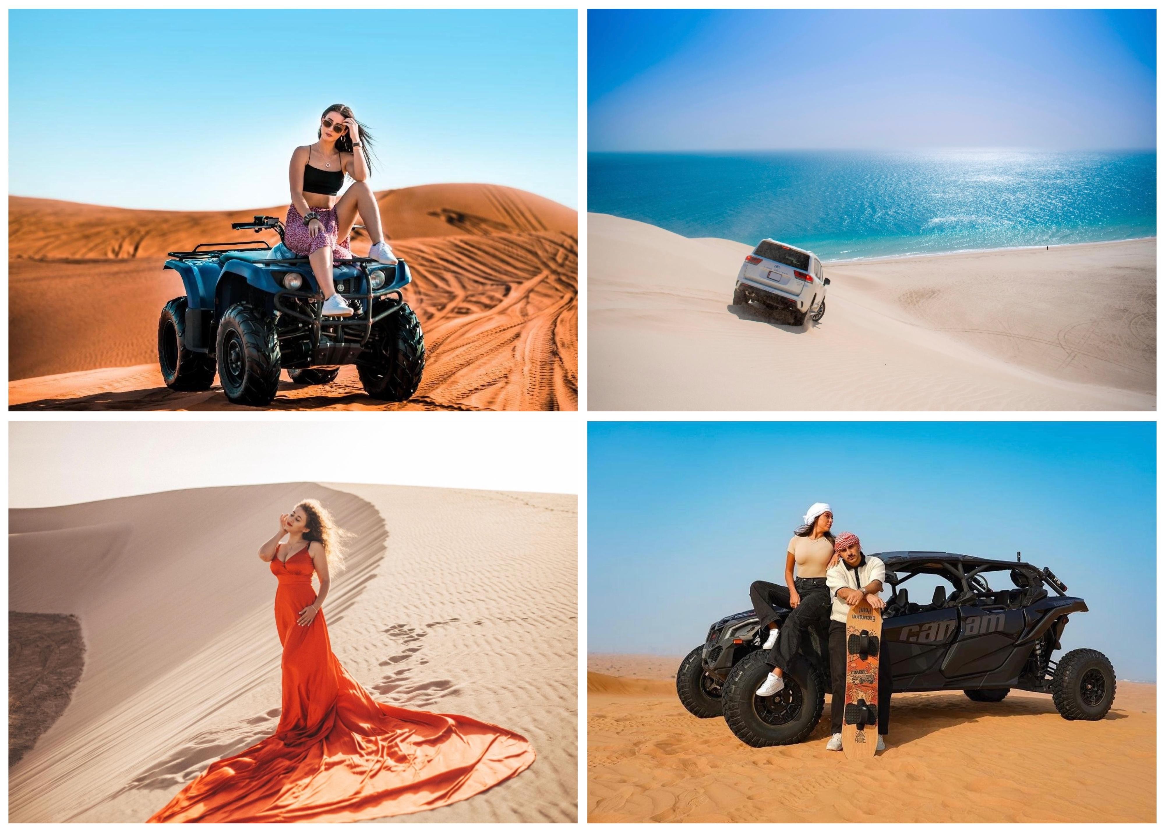 Doha: 4x4 Desert Safari, Sandboarding, Add Camel & ATV Rides