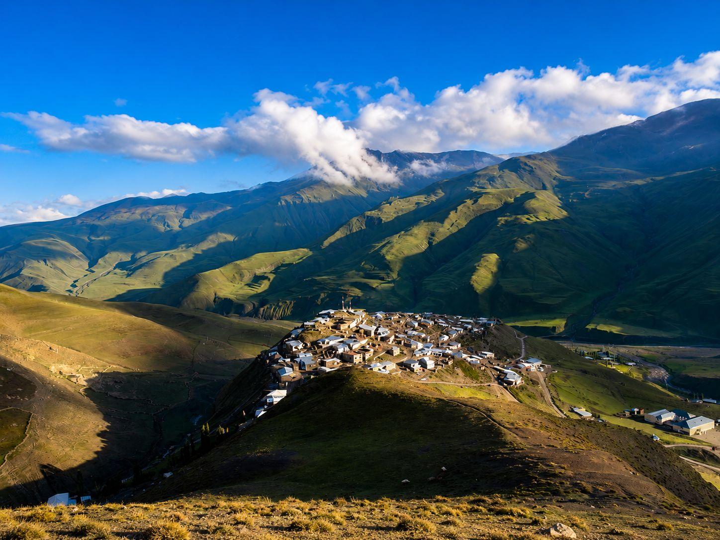 Baku: Khinalig & Candy Cane Mountains with Scenic Views 2