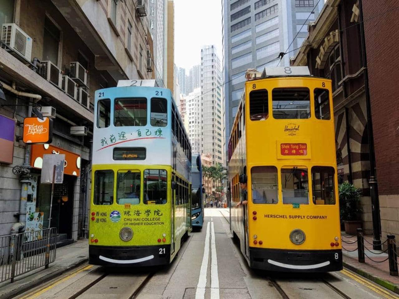 (N1)Hong Kong: Night Walking Tour, Tram Ride & Victoria Peak 2