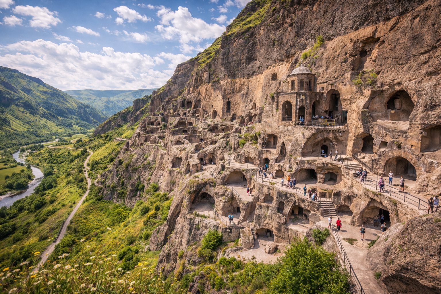From Tbilisi: Borjomi, Rabath and Vardzia Day Trip 2