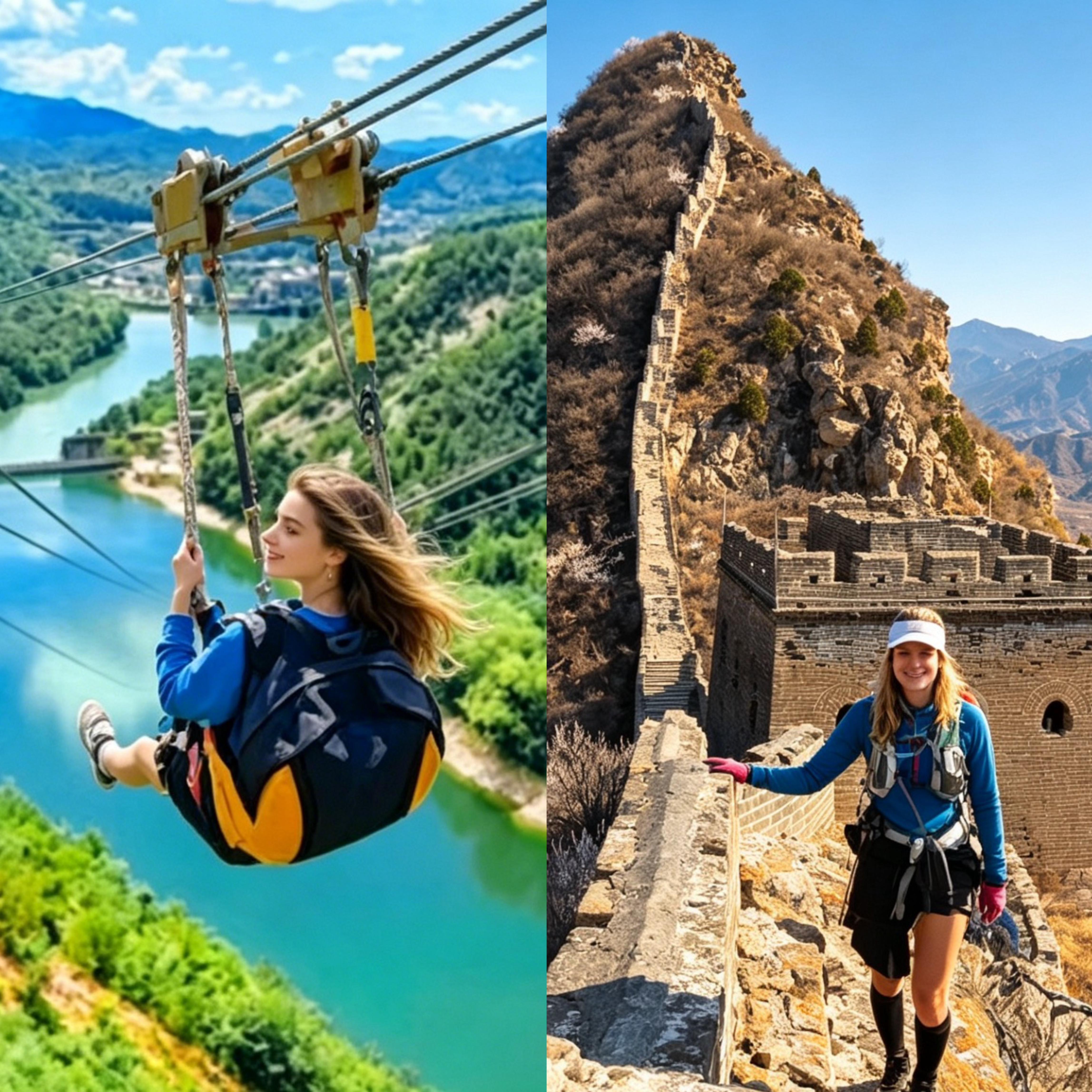 Beijing: Simatai Great Wall Tour with Optional Zip Line