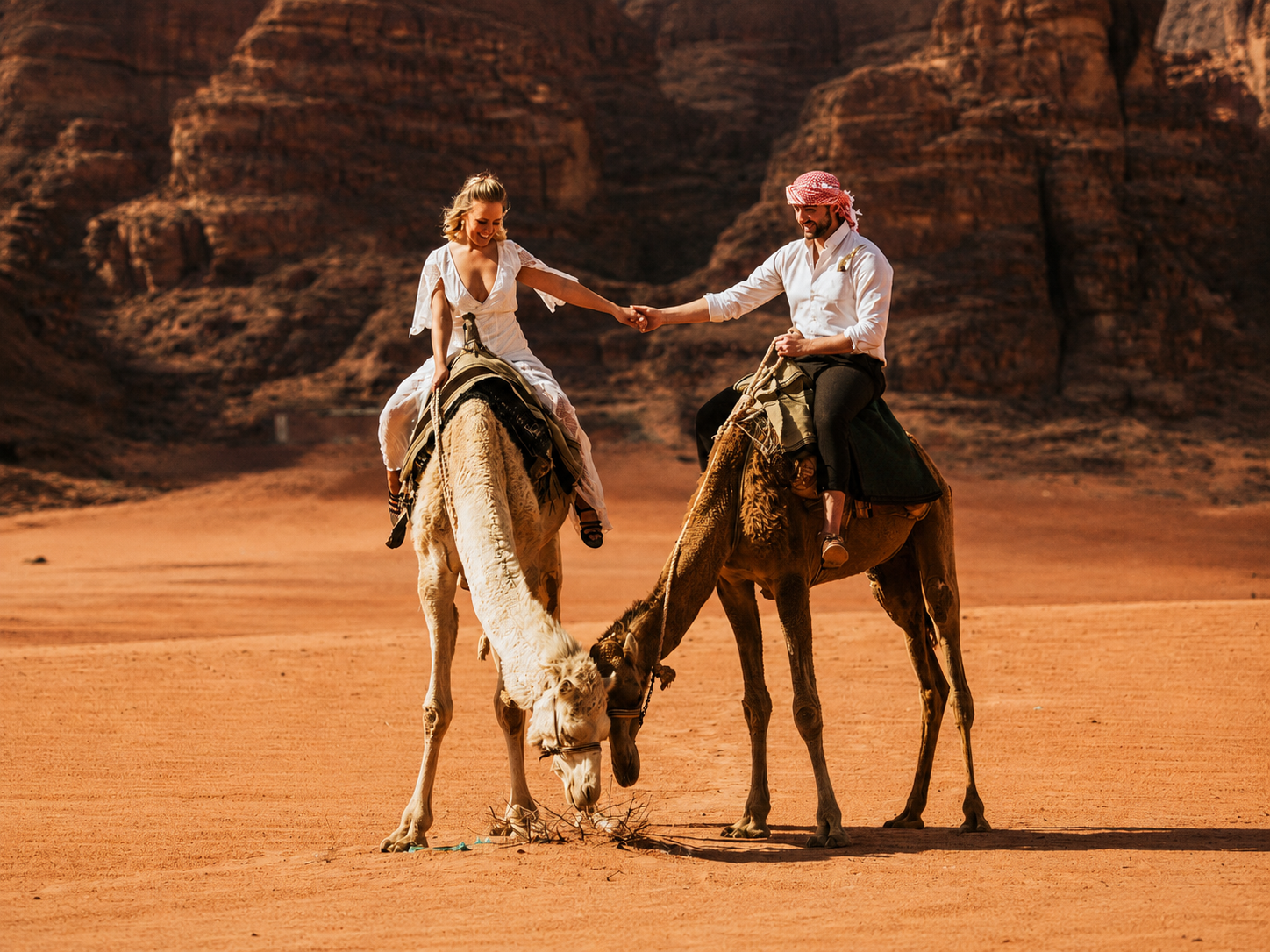 Private Romantic Sunset Dinner & Jeep for Couples I Wadi Rum