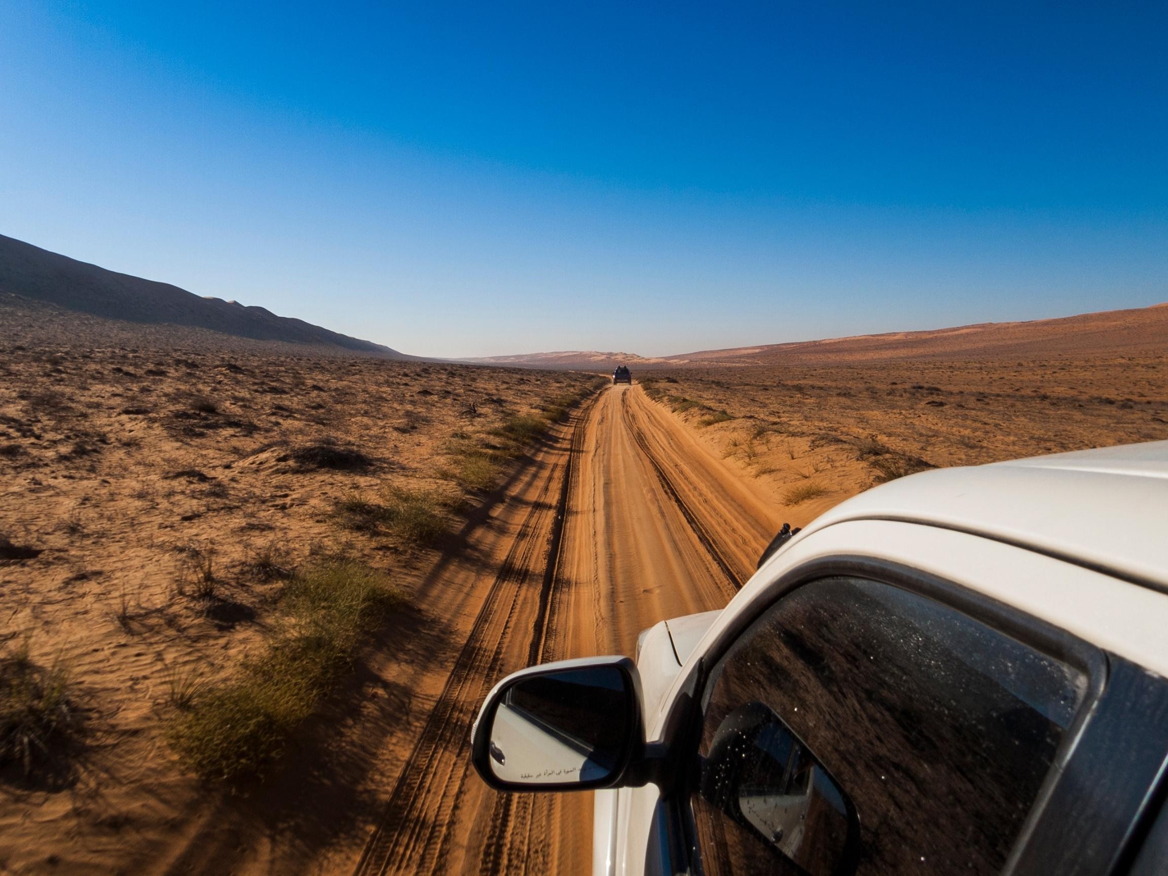 From Salalah: Night in the Desert Overnight Camping