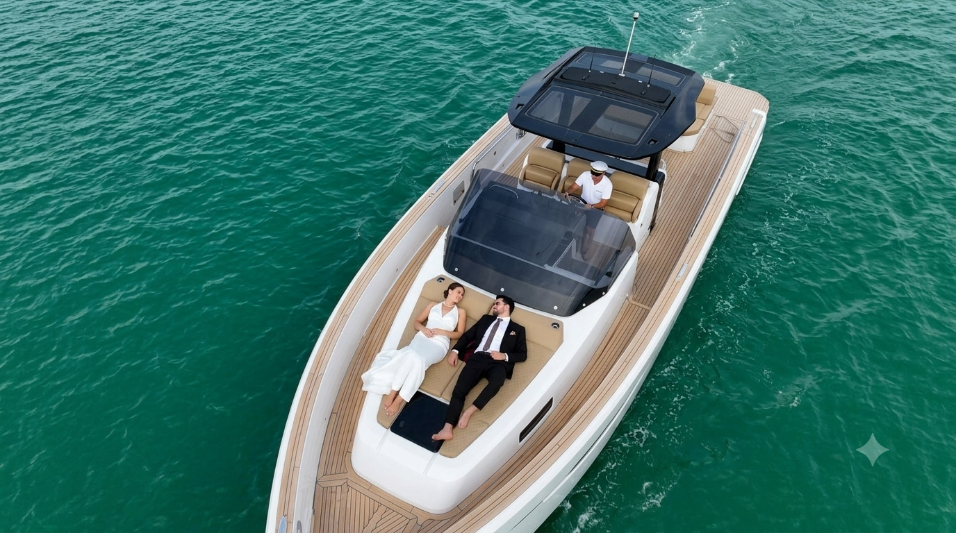 Baku: Private Yacht Tour with Dinner and Hotel Transfers
