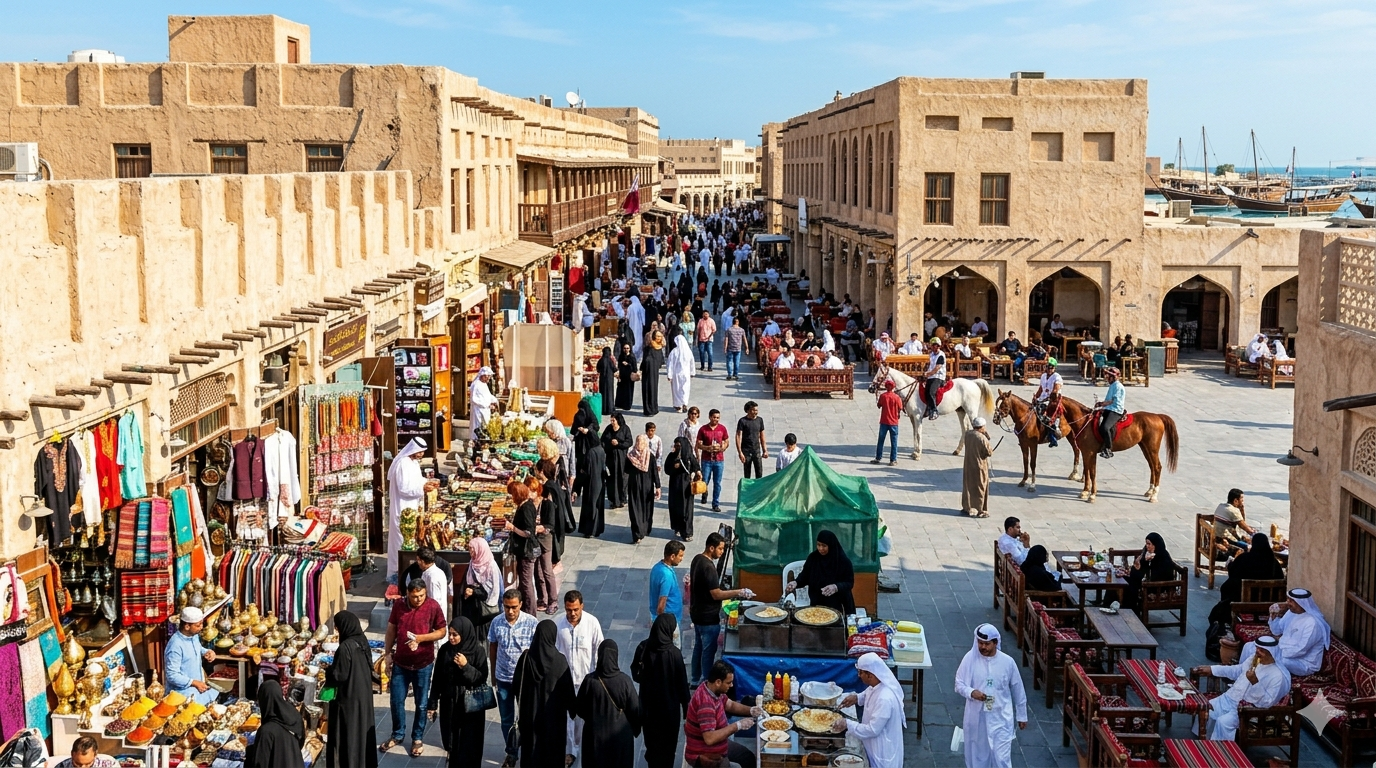 Doha: Souq Waqif/The Pearl Island/Katara 4 Hour Private Tour 3