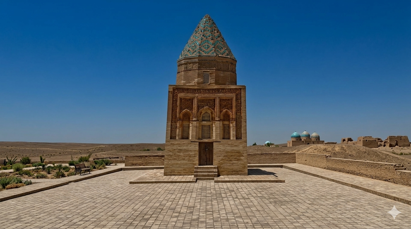 From Shavat: 3-Day Tour to Farap via Darvaza & Merv