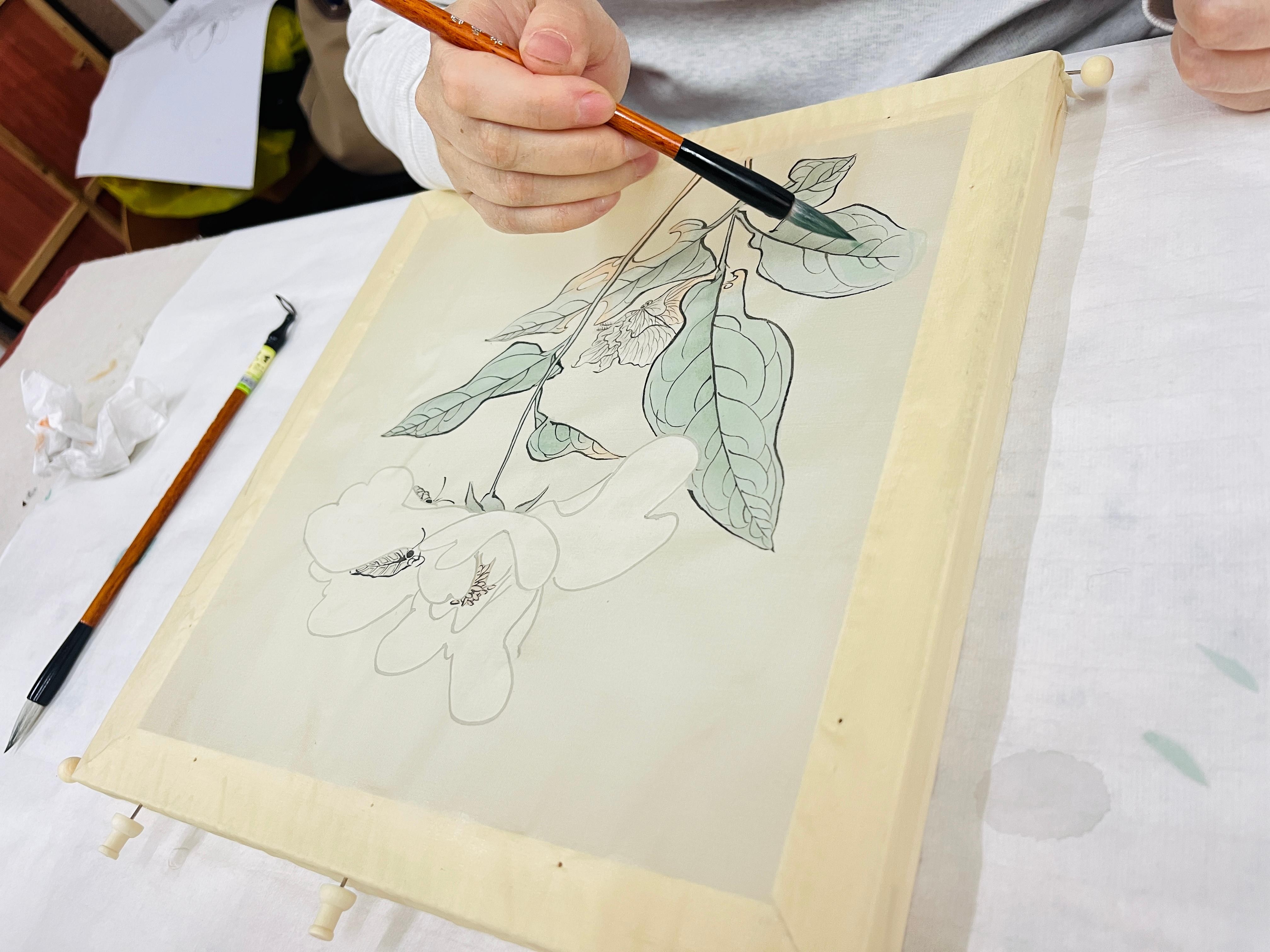 Shanghai: Hands-On Traditional Chinese Painting Workshop 2