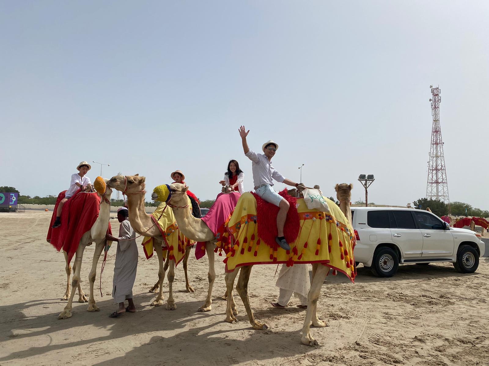 Doha: Sunrise Desert Safari to Inland Sea with Camel Ride