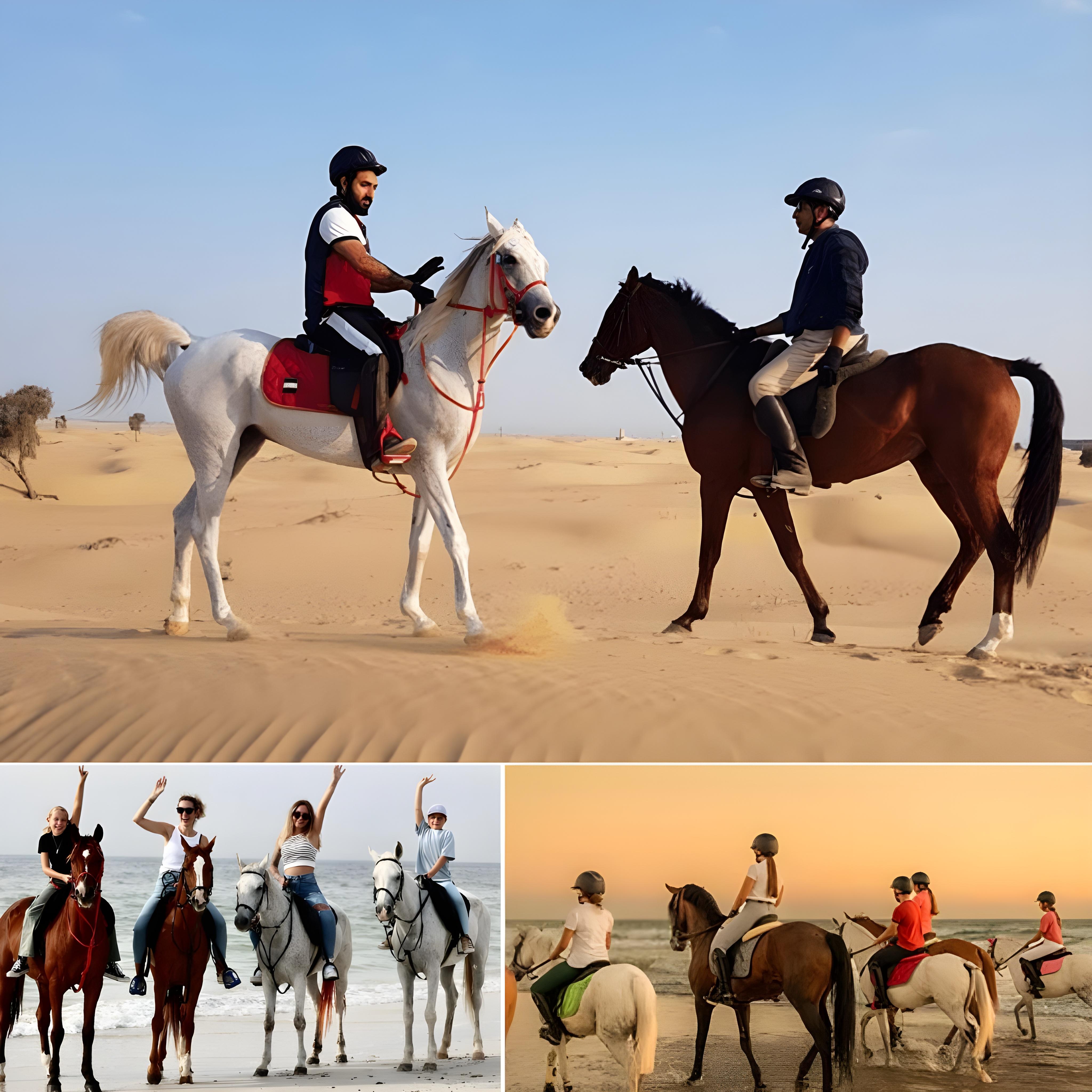 Doha: Horse Riding Experience in the Desert of Qatar 2