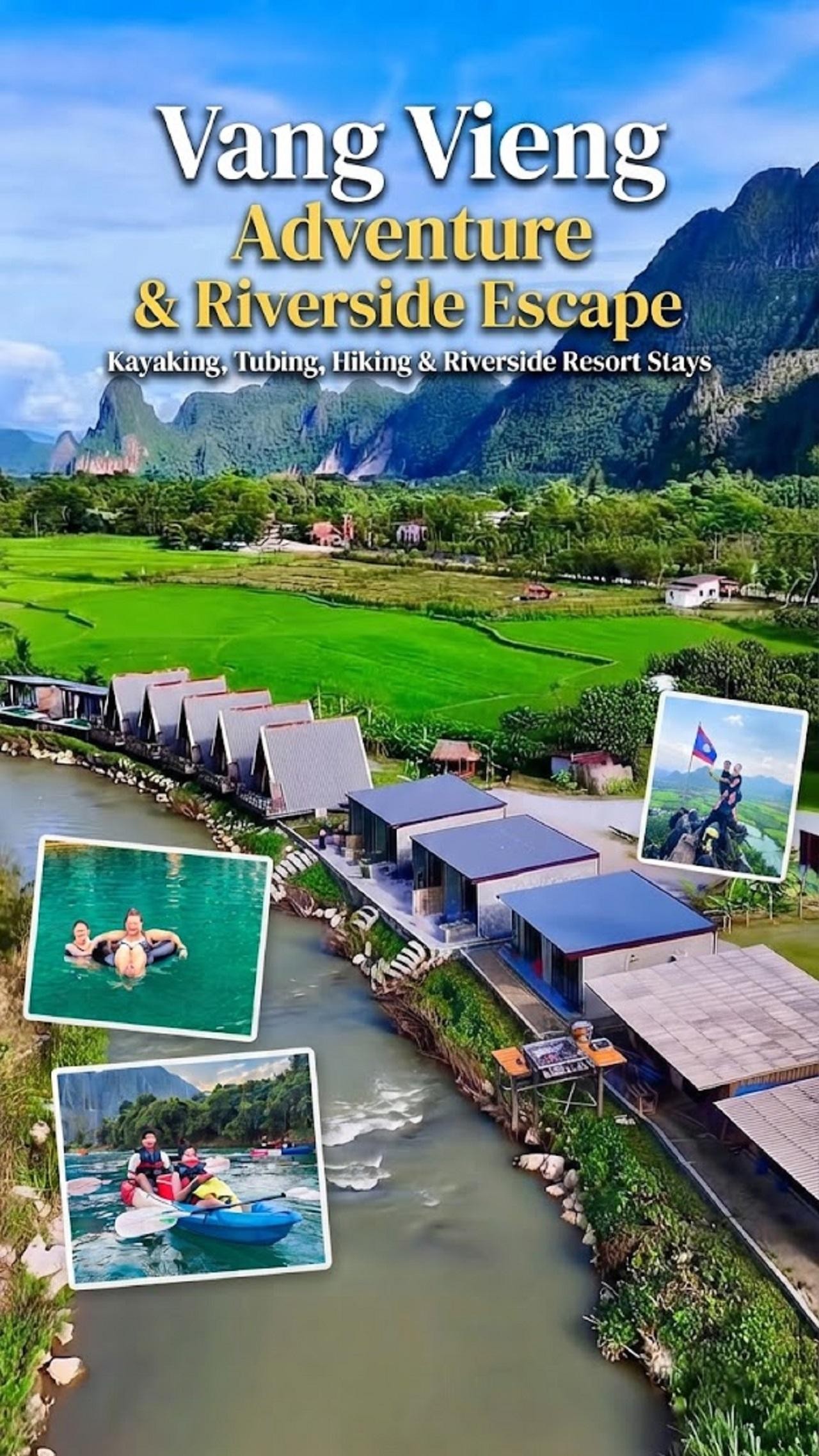 Vang Vieng: 2-Day All-Inclusive Tour, Resort & Kayaking 3