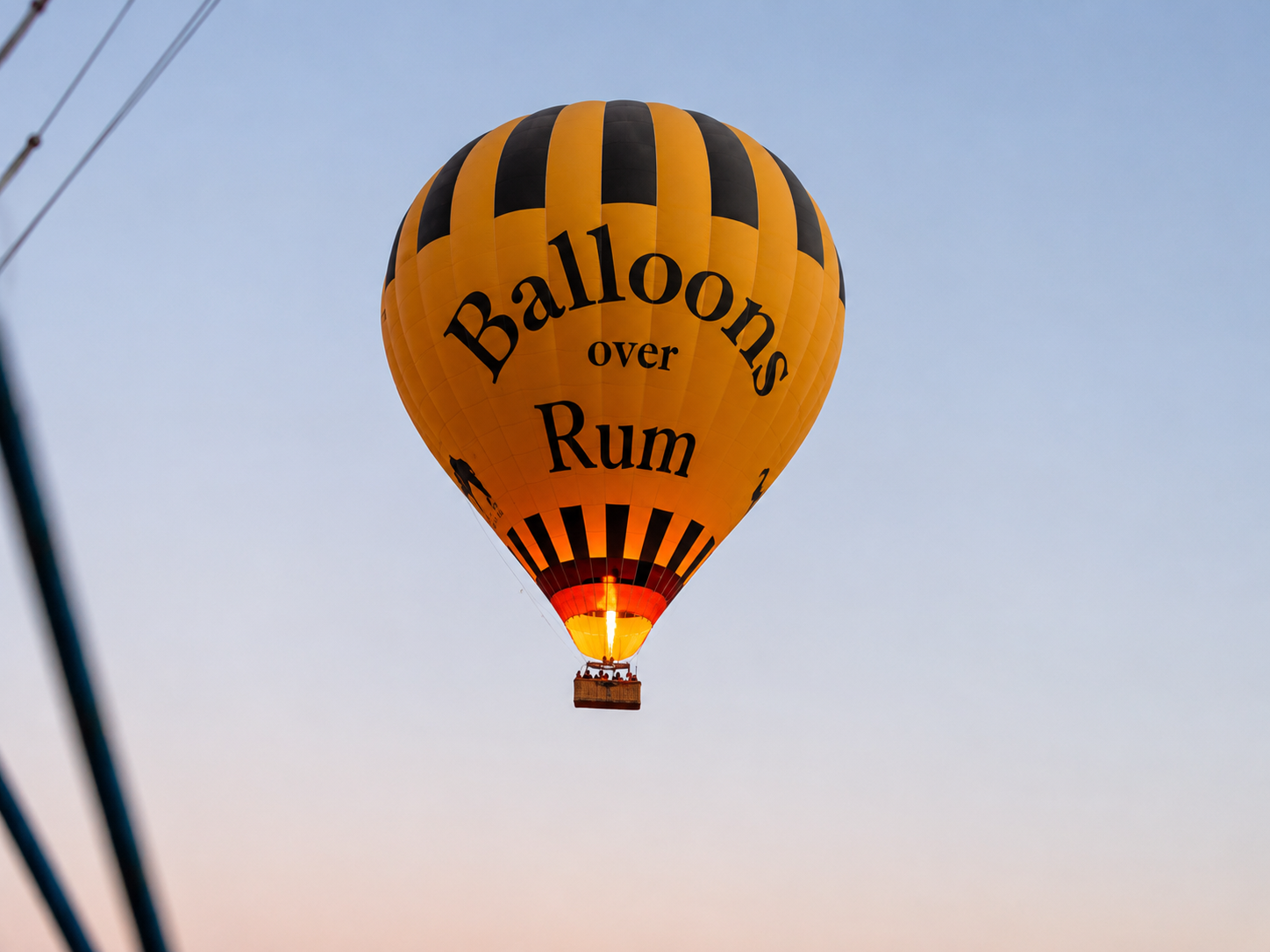 Hot Air Balloon Flight, Sunrise & Breakfast in Wadi Rum