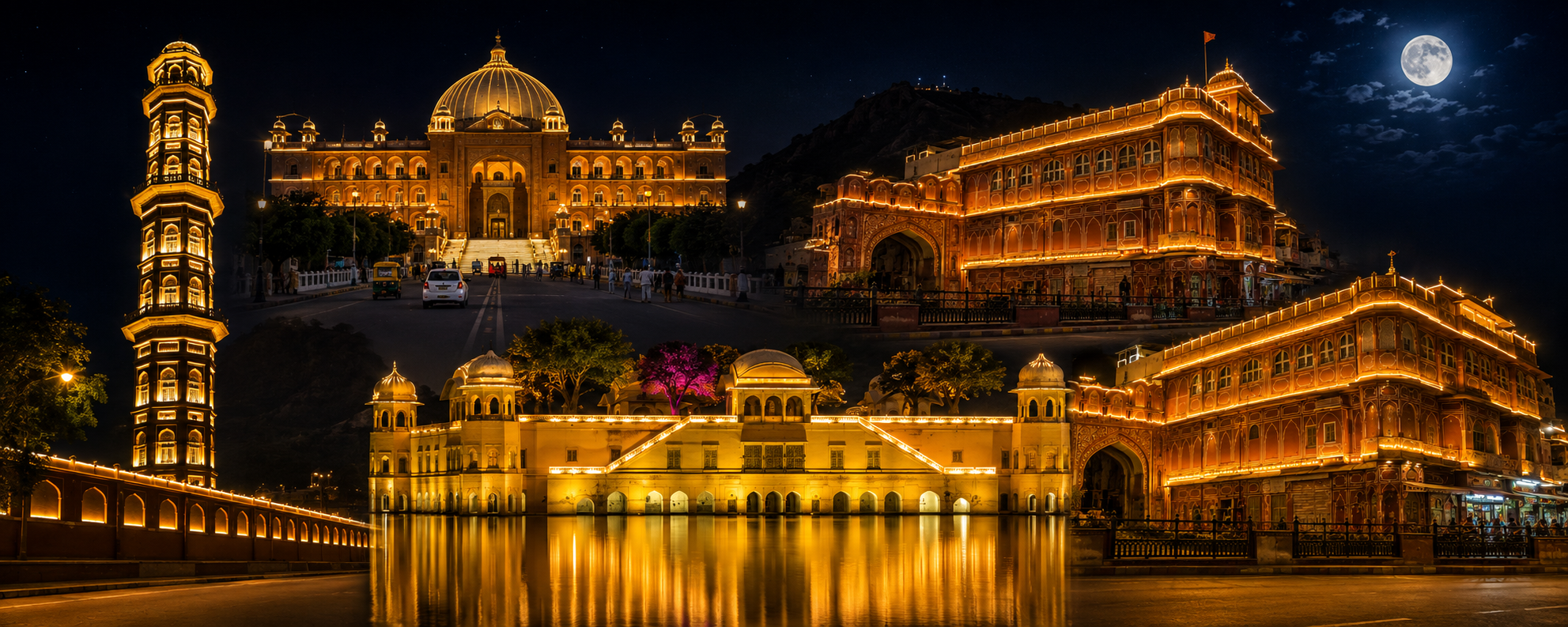 Night Tour Of Jaipur: 3 HRS