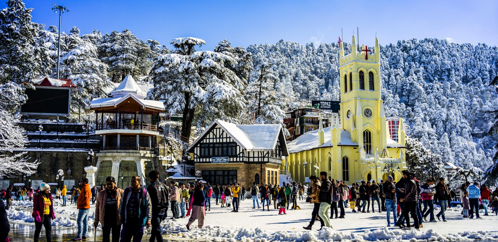 From Delhi: 7-Day Private Golden Triangle Tour with Shimla