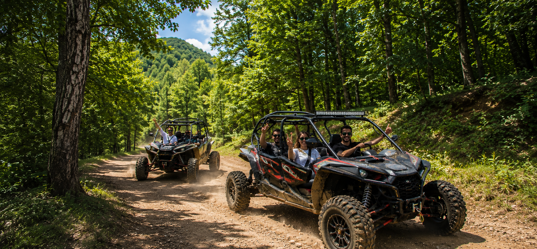 Tbilisi: Buggy Off-Road Adventure with Pickup. PRivat. 2