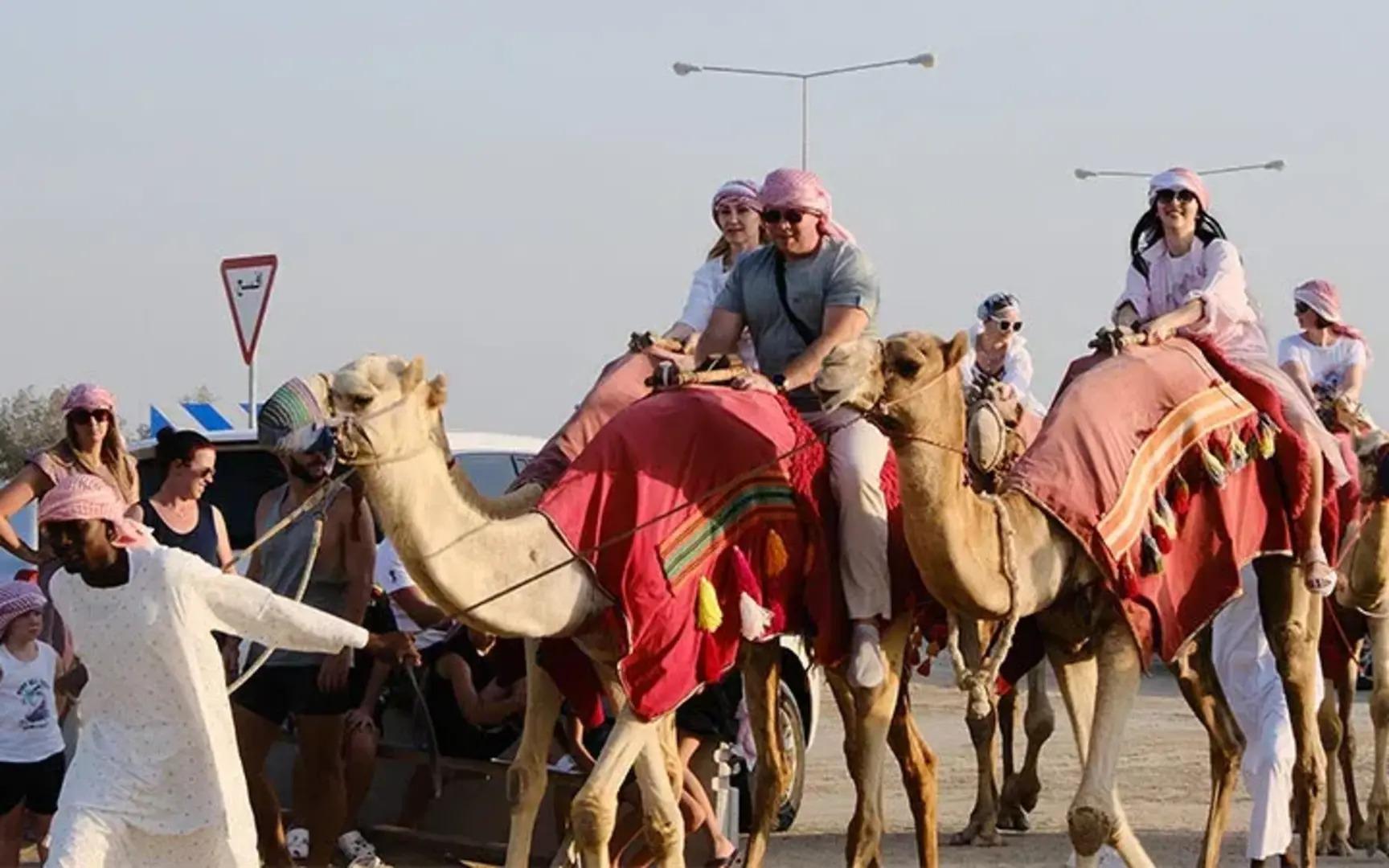 Doha: Sealine Desert Safari with Sandboarding & Camel Stop 2