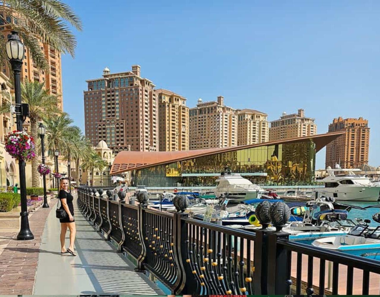 Doha’s Pearl & Gewan Islands Guided Tour with Local Dining