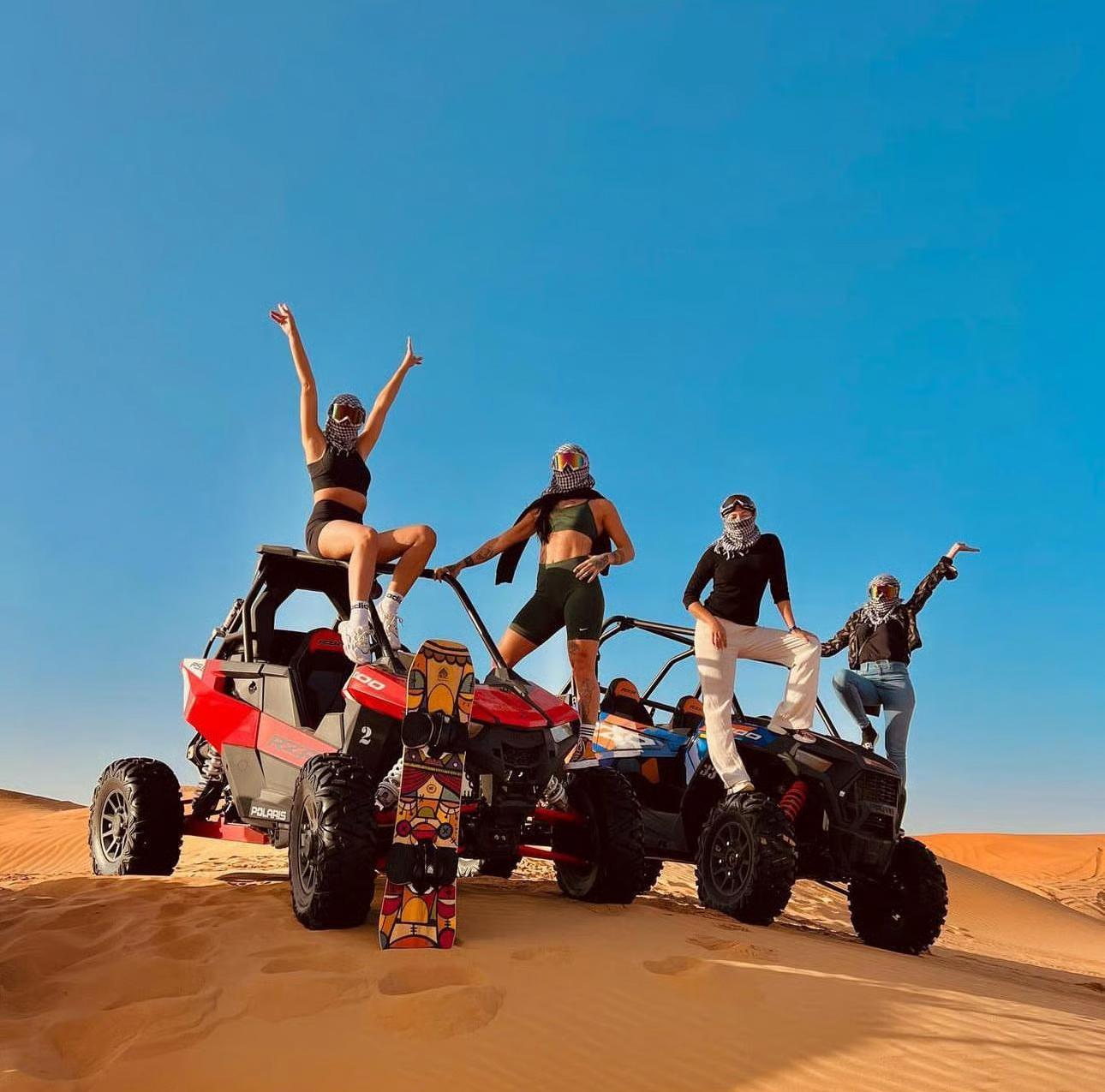 Doha: ATV, Quad/Buggy with Sand boarding and Camel ride