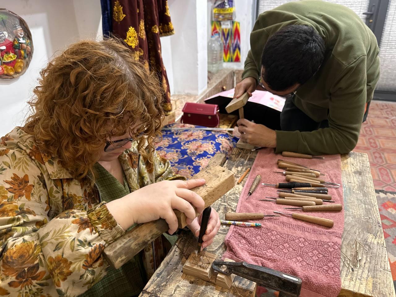 Bukhara: Wood Carving Masterclass with Generational Master