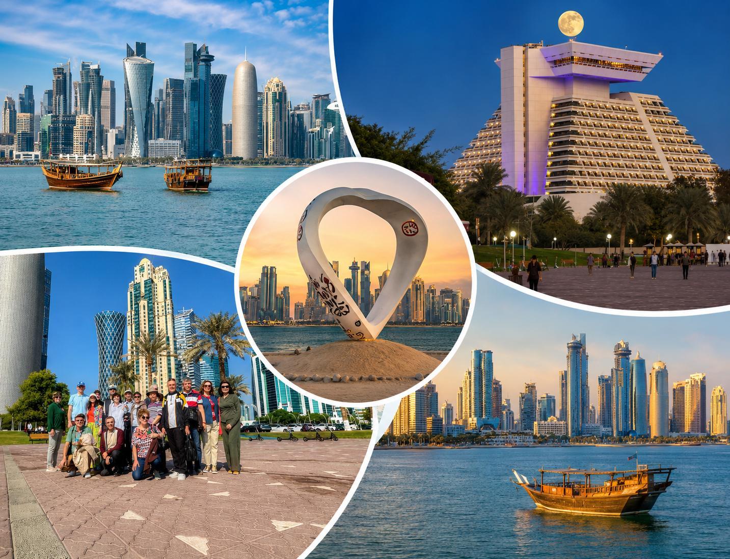Doha: City Tour & Dhow AIDA, MSC Cruise & Transit Passengers
