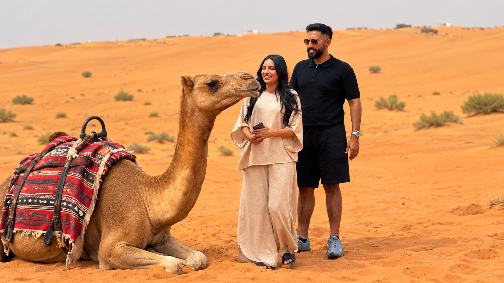 Muscat: Wadi Bani Khalid, Wahiba Desert, Bedouin Visit and Sunset