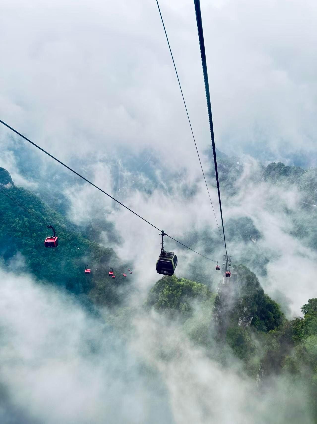 Zhangjiajie: Tianmen Mountain Day, Night Ticket & Guide Map 2