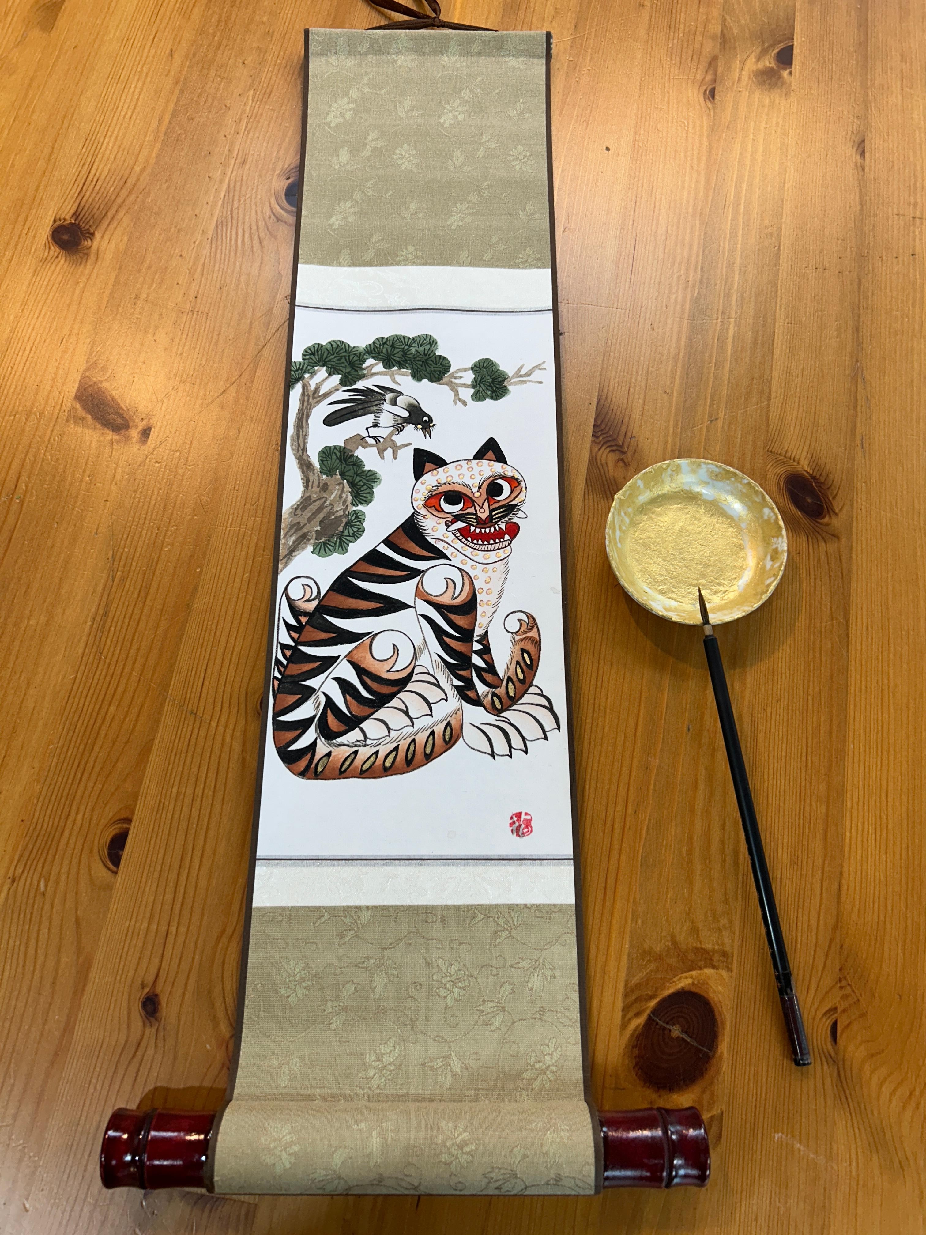 Seoul: Korean Folk Painting Workshop with Local Artist 3