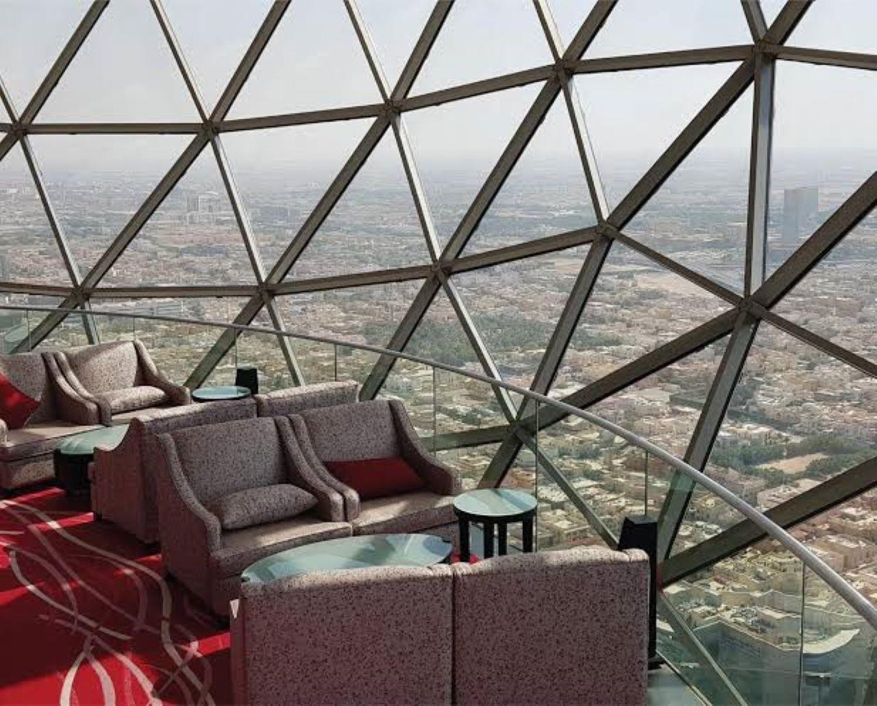 Riyadh: A panoramic view of Riyadh from Al Faisaliah Tower 3