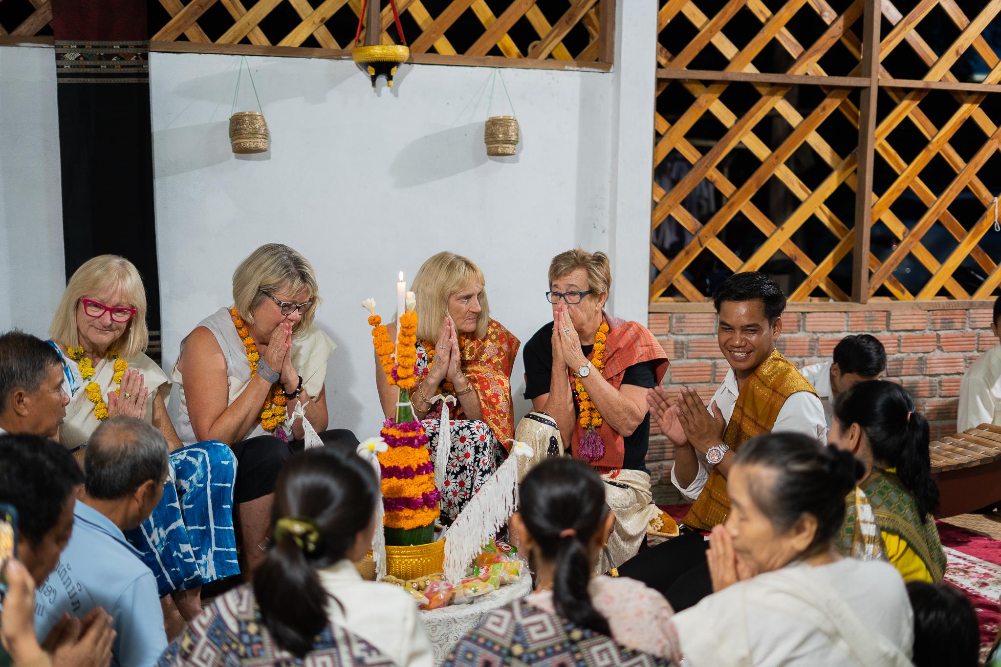 Nong Khiaw: Lao Cooking Class & Baci Ceremony with Dinner