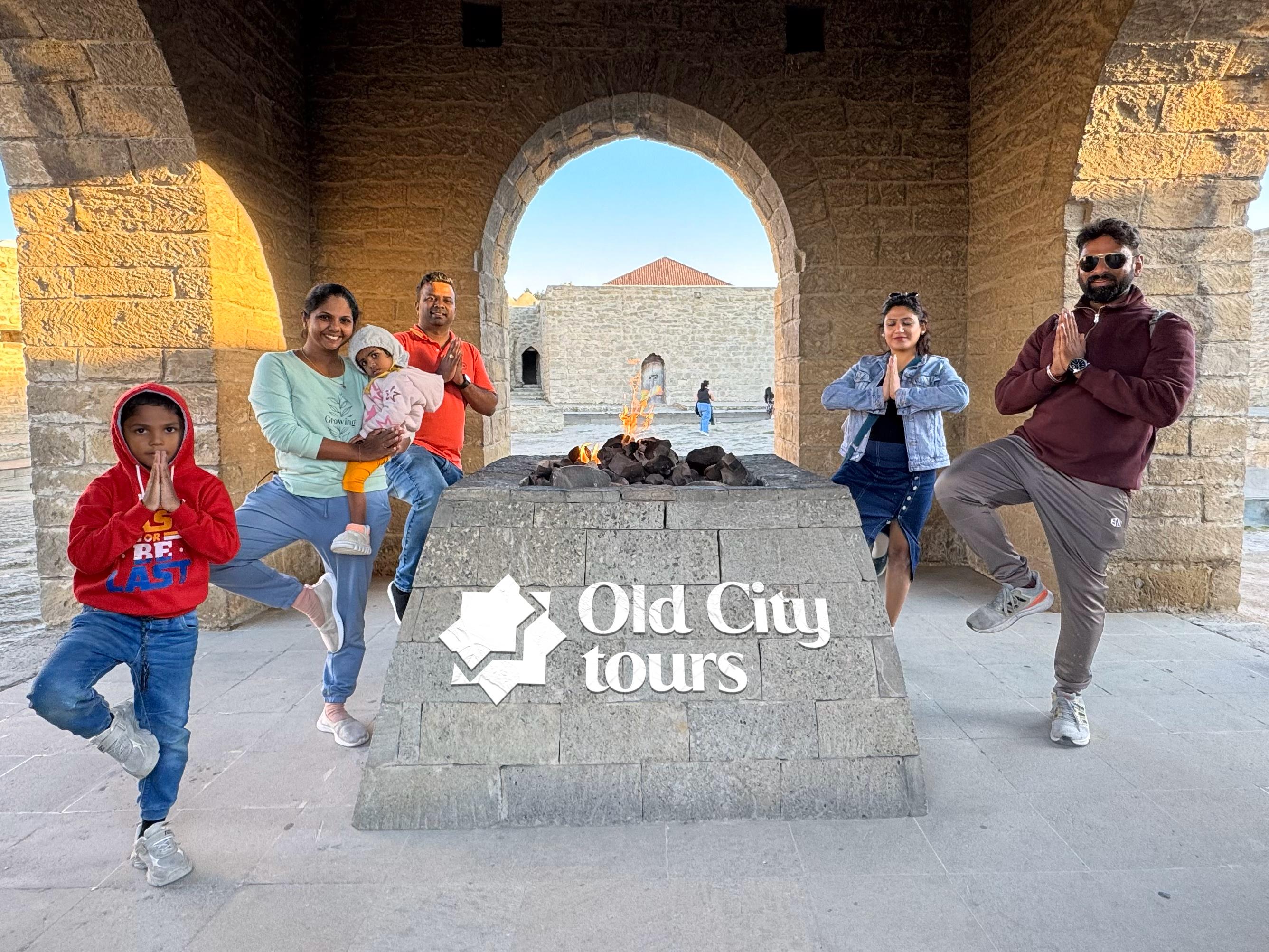 Gobustan, Mud Volcanoes, Fire Temple, Yanar Dag and Heydar Aliyev Center 2