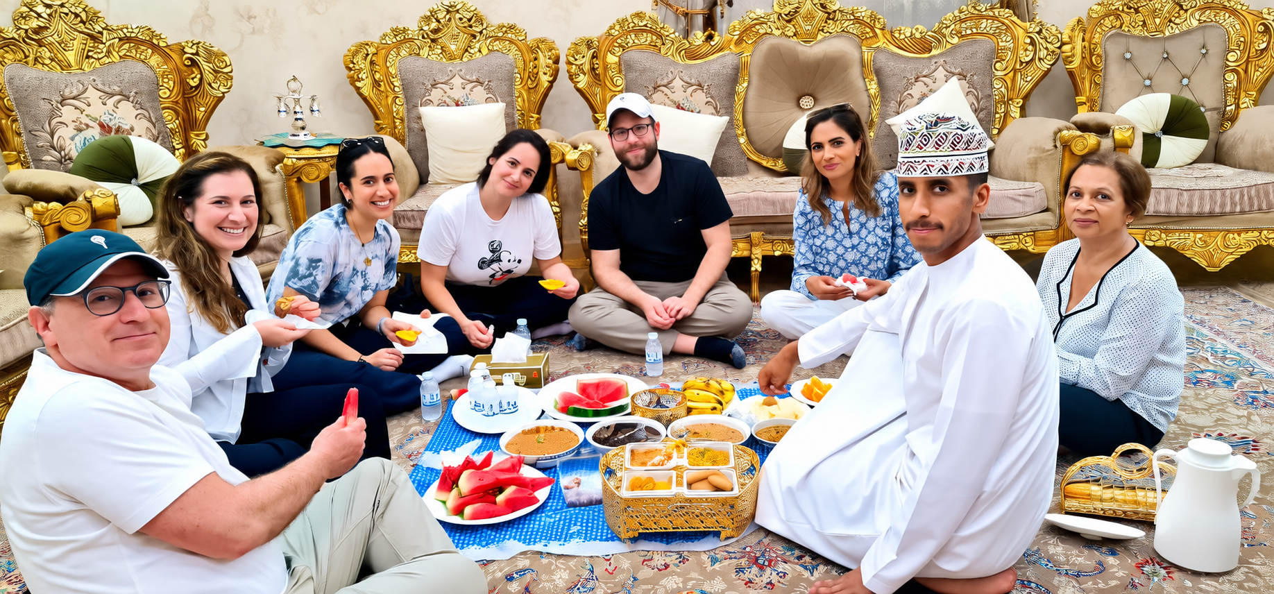 Omani Hospitality:Authentic Dinner Experience Near The Chedi