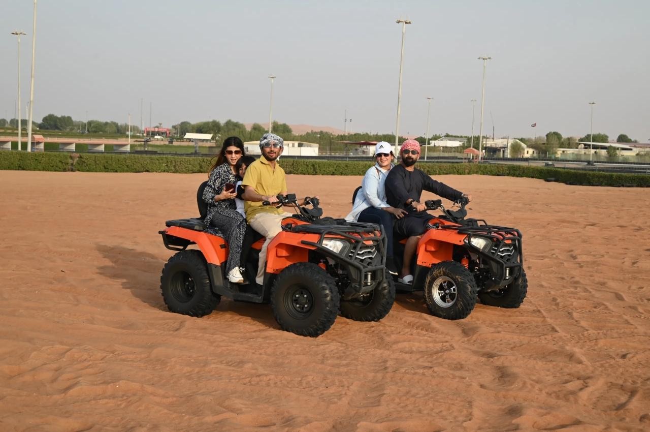 Doha: Desert Quad Bike Tour with Helmet and Photos 3