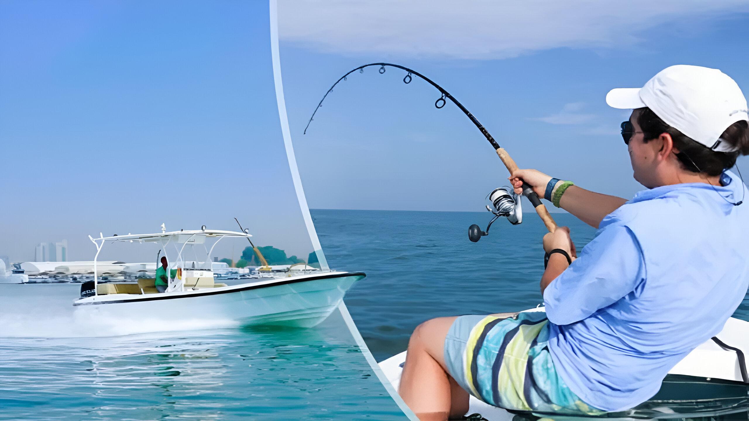 Doha: Private Fishing Trip in Open Waters with Transfers 2
