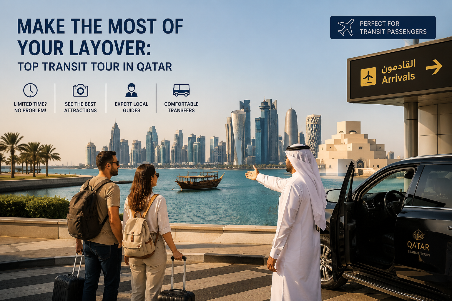 Make the Most of Your Layover: Top Transit Tour in Qatar