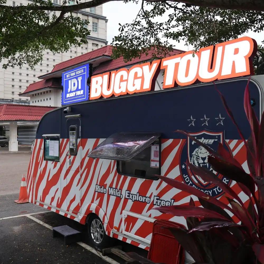 Johor: JDT Buggy self driving Tour at Stadium Sultan Ibrahim