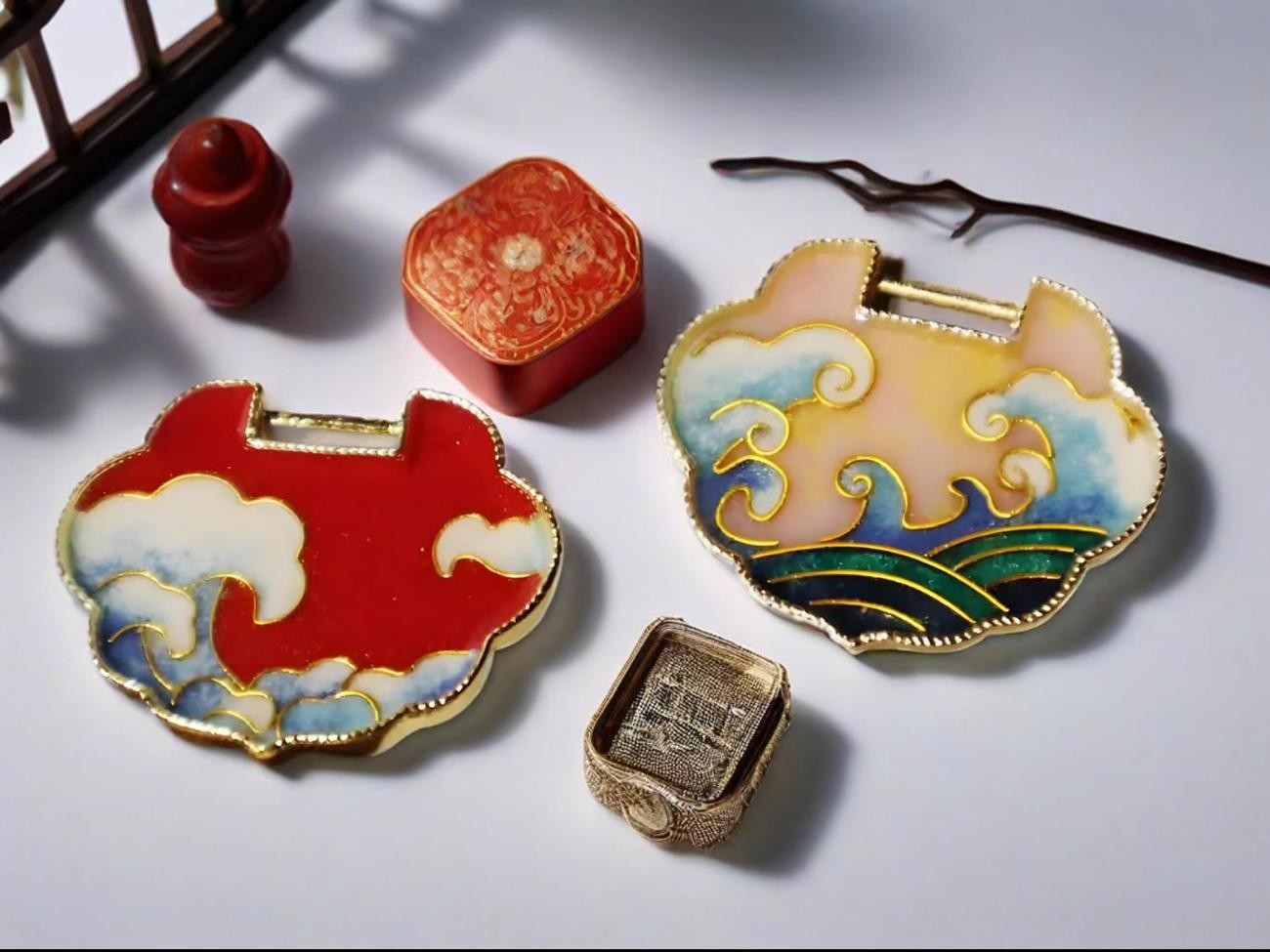 Shanghai: Jewelry Making-Cloisonné Workshop with Pickup 3