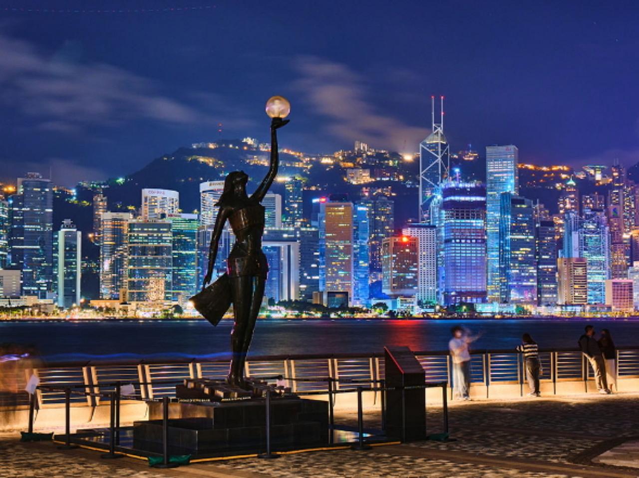 HK Victoria Sunset Harbour Cruise Dim Sum Tasting Night Tour 2