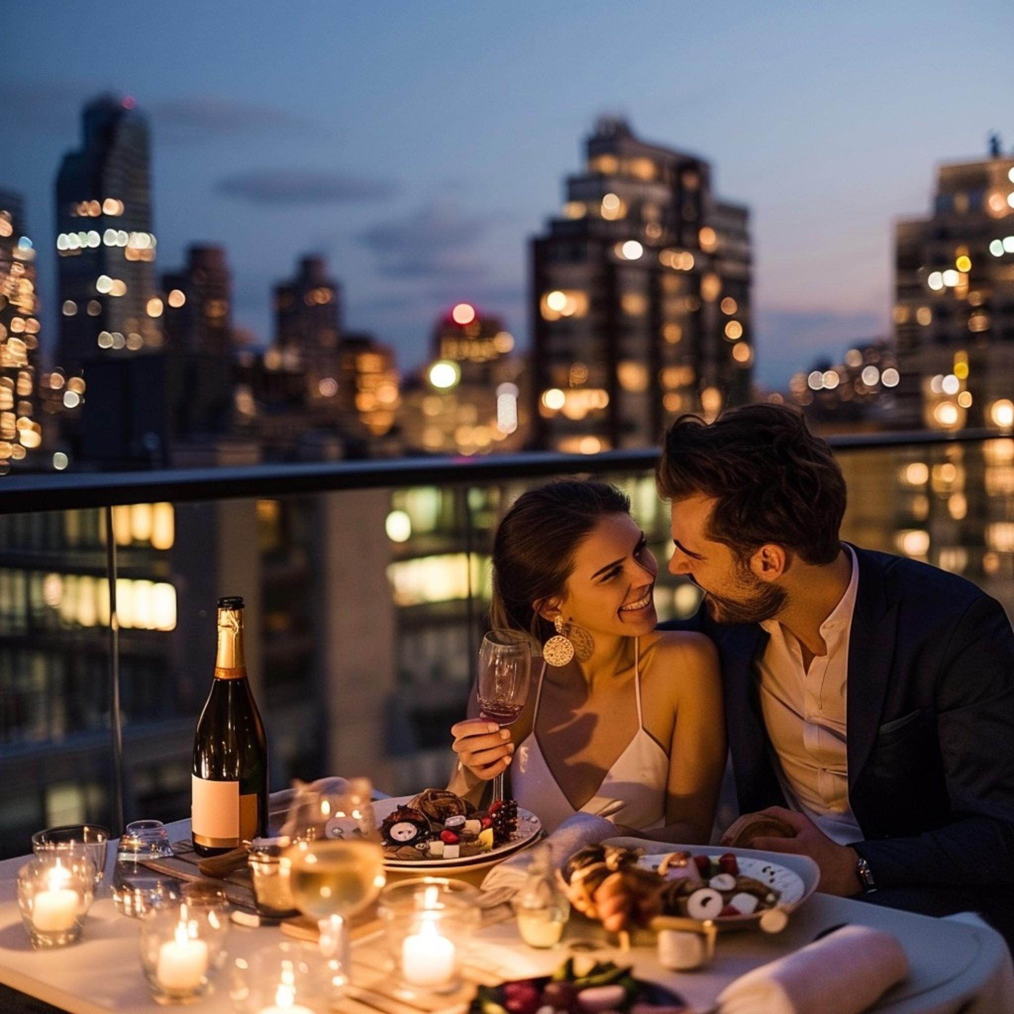 Thamel: Romantic Rooftop Dinner with Hotel Transfer